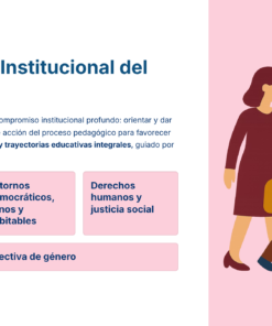 Paquete Promoción a SUPERVISOR ESCOLAR – Educación Media Superior (Carta de Exposición de Motivos + Plan de Mejora Continua + Guía EMS) EMS BACHILLERATO 2026–2027 33 Una supervisora dirige a cuatro niños que caminan en fila hacia una puerta. El texto destaca el compromiso institucional de los supervisores, haciendo hincapié en los cuidados, los entornos seguros, los derechos humanos y la perspectiva de género.