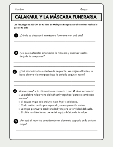 Cuadernillo de comprensión lectora. Múltiples Lenguajes. Cuarto grado. Tomo III - Image 9