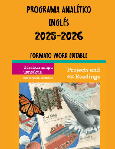 Programa Analítico Inglés Secundaria Segundo