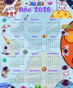 Calendario para niños y niñas mas de 25 plantillas