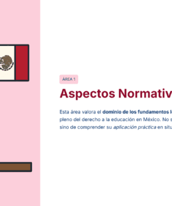 Guía de Estudio HORAS ADICIONALES INGLÉS Educación Secundaria- USICAMM 2026 – 2027 + (Simulador 90 Reactivos) 15 Ilustración de libros de derecho y una bandera mexicana sobre un escritorio, junto a un texto sobre