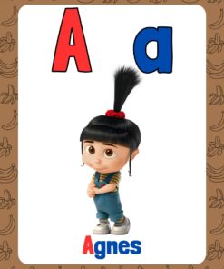 Abecedario temático "Minions" 5 A 6