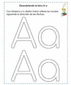 Hoja de trabajo educativa titulada 
