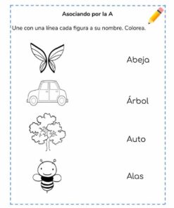 Hoja de trabajo educativa titulada 