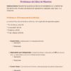 MATEMÁTICAS Y DÍA DE MUERTOS, ACTIVIDADES PARA SECUNDARIA 9 Hoja de ejercicios en español con problemas sobre el Día de Muertos. Incluye instrucciones y un problema sobre el presupuesto de una ofrenda, con precios de artículos como pan, velas y fruta, y preguntas relacionadas.