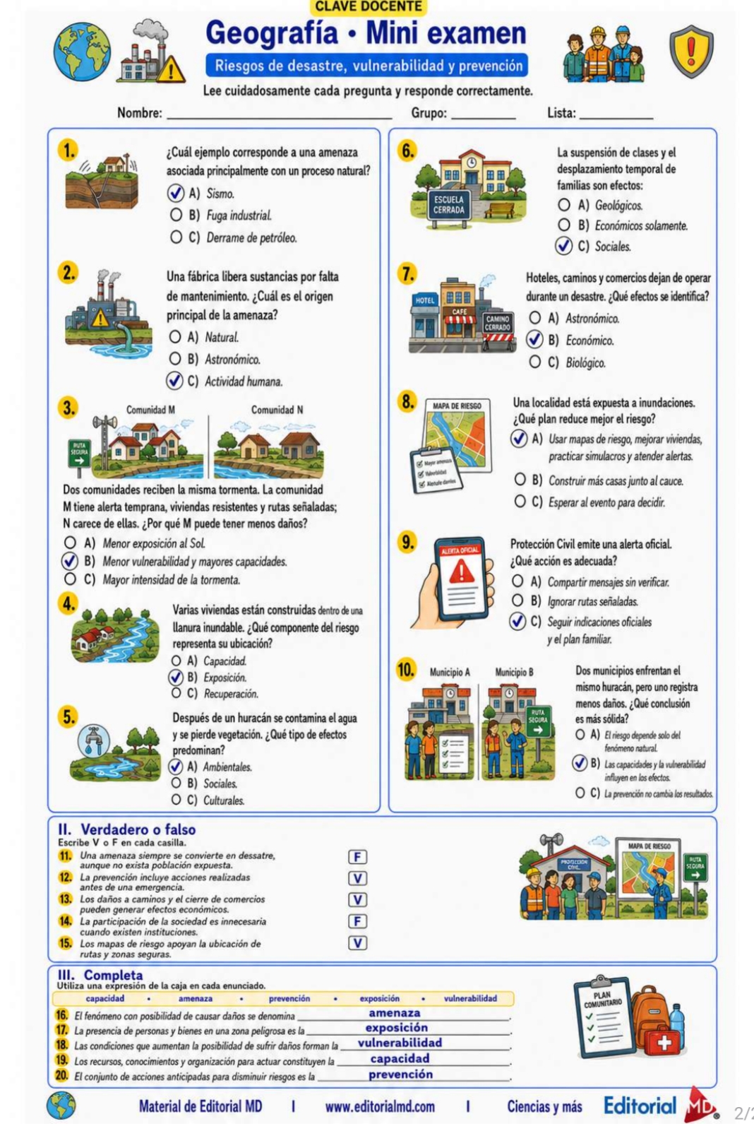 Nivelación y Fortalecimiento Academico (Geografía) 3 Nivelación y Fortalecimiento Academico (Geografía) - Image 3
