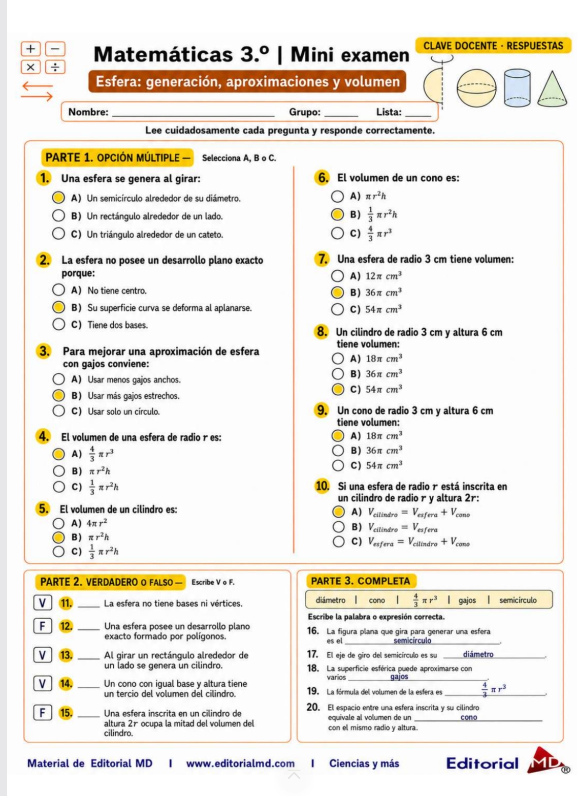 Nivelación y Fortalecimiento Academico (Matemáticas 3°) 2 Nivelación y Fortalecimiento Academico (Matemáticas 3°) - Image 2