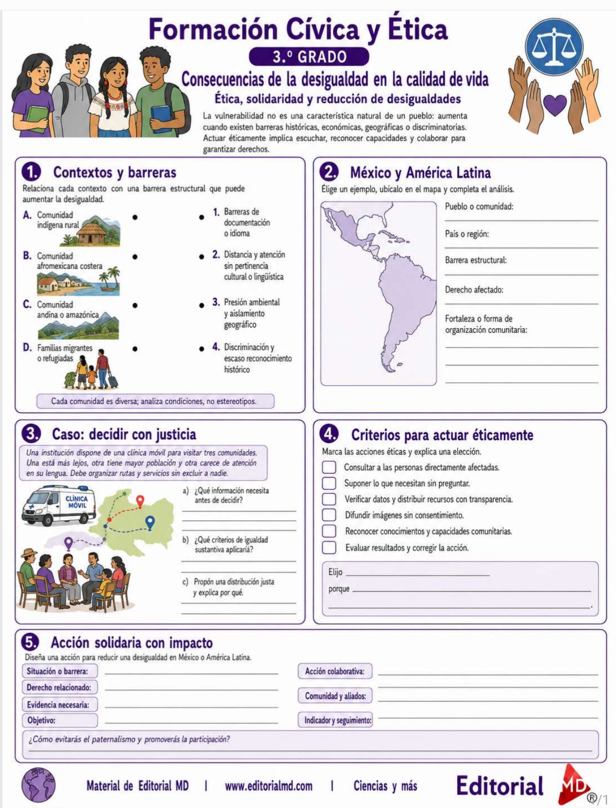 Nivelación y Fortalecimiento Academico (Formación Cívica y Ética 3°) 3 Nivelación y Fortalecimiento Academico (Formación Cívica y Ética 3°) - Image 3