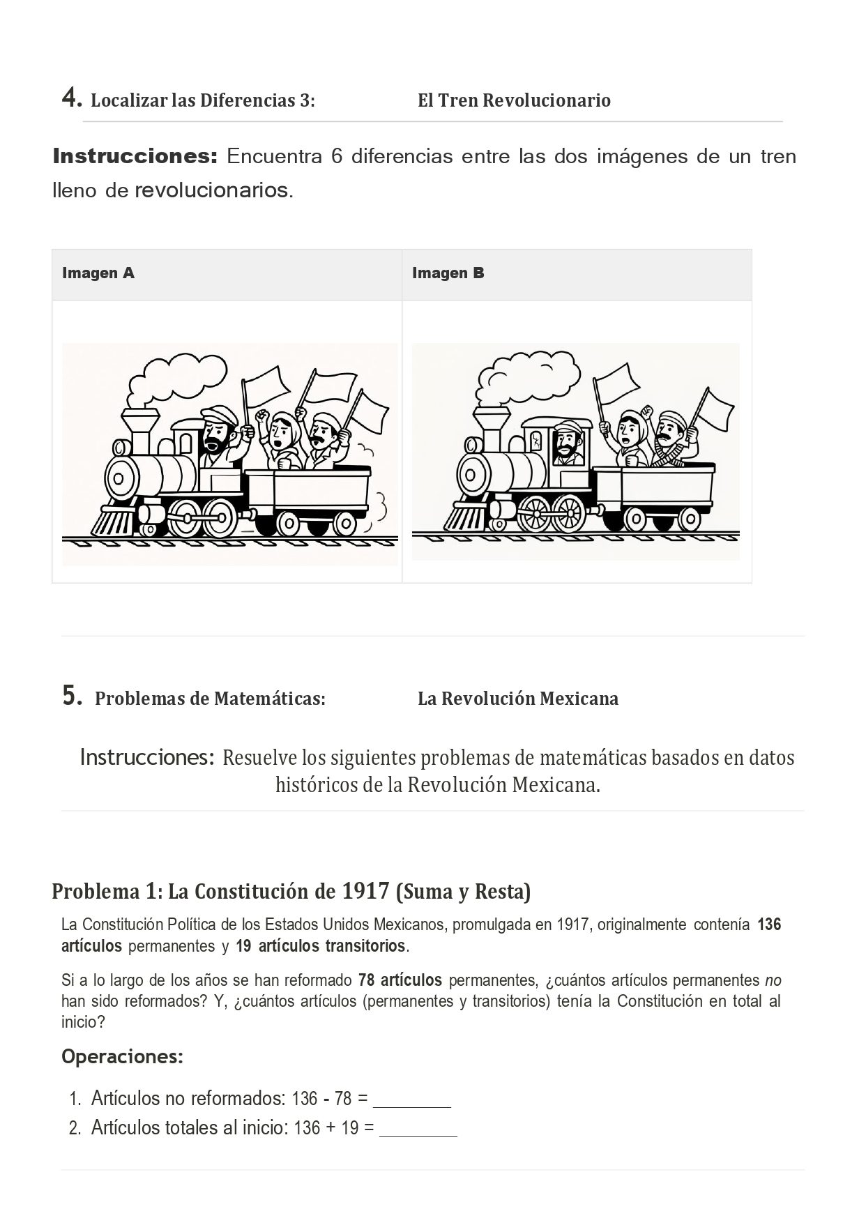 ALBUM DE ACTIVIDADES DE LA REVOLUCION MEXICANA 4 ALBUM DE ACTIVIDADES DE LA REVOLUCION MEXICANA - Image 4