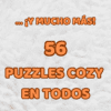Cálida y acogedora sopa de letras en inglés. 56 Puzzles en letra grande para adultos, actividad divertida para ejercitar el cerebro con soluciones 9 El texto sobre un fondo blanco esponjoso dice: