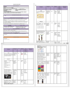 Aparecen páginas de un informe o libro que muestran tablas y descripciones de texto relacionadas con políticas farmacéuticas, incluidas imágenes de medicamentos de Planeación ANUAL Artes Visuales 1° de Secundaria e información de dosificación.