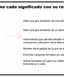 Actividad de Que es la Galaxia y el Universo