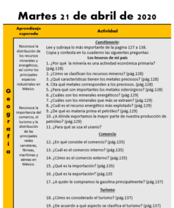 Una hoja de trabajo en español para escuela secundaria titulada 