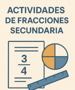 Actividades de Fracciones Para Secundaria