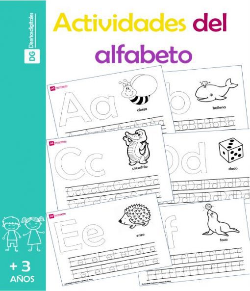 Actividades del alfabeto para imprimir