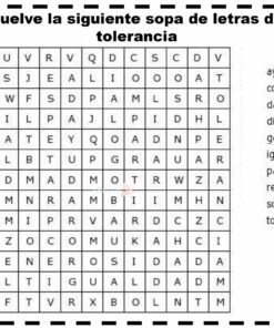 Actividades de Tolerancia