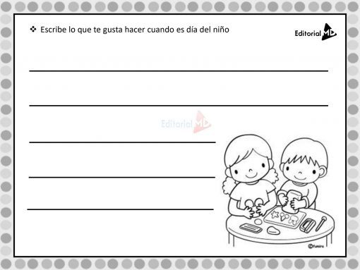 Actividades del día de niño