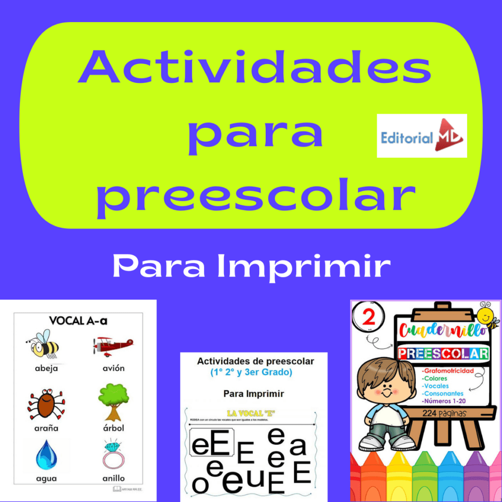 Actividades para niños de preescolar