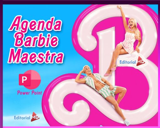 Agenda Barbie para imprimir