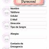 Agenda Perpetua Escolar yo Personal Monster High Minis 01