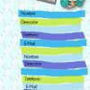 Agenda Perpetua Escolar yo Personal Monster High Minis 02