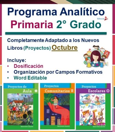 Planeación octubre segundo grado de primaria  Ciclo 2023-2024