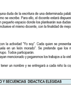 Imagen que muestra una tabla con texto titulado 