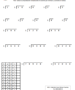 Aprendamos a multiplicar y dividir 02