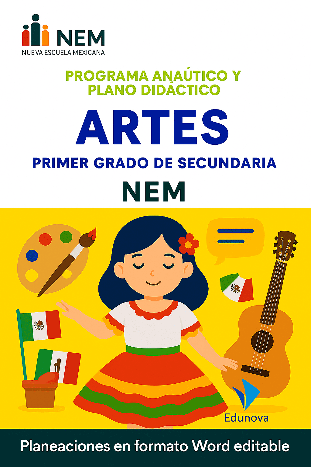 Artes - Programa Analítico y Plano Didáctico - Primer Grado de Secundaria 1 Artes - Programa Analítico y Plano Didáctico - Primer Grado de Secundaria