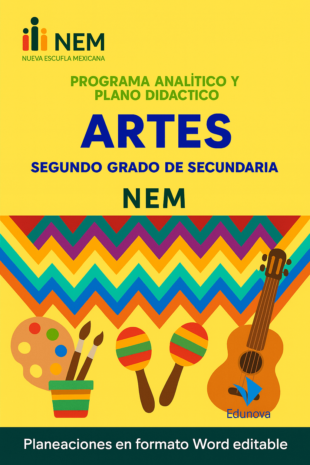 Artes - Programa Analítico y Plano Didáctico - Segundo Grado de Secundaria 1 Artes - Programa Analítico y Plano Didáctico - Segundo Grado de Secundaria