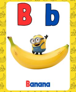Abecedario temático "Minions" 6 B 2
