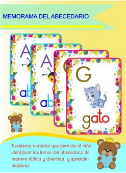 Memorama del Abecedario Para Imprimir