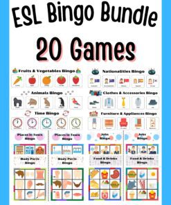 ESL Bingo Games