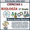 Programa Analítico Anual CIENCIAS I BIOLOGÍA, Secundaria 1º (Ciclo Escolar 2026 – 2027)