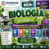 Biología 1° Secundaria NEM 2026-2027 | Programa Analítico, Planeaciones y Recursos Didácticos Editables