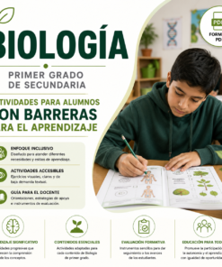 Biología Primer Grado de Secundaria Actividades para Alumnos con Barreras para el Aprendizaje 2026-2027 PDF