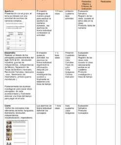 ejemplo planeacion historia nuevo modelo educativo