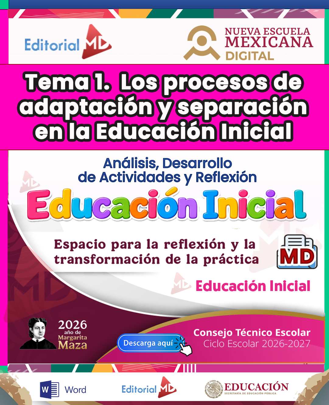 PAQUETE CTE 2026–2027 | EDUCACIÓN INICIAL | TEMAS CONTESTADOS 2 PAQUETE CTE 2026–2027 | EDUCACIÓN INICIAL | TEMAS CONTESTADOS - Imagen 2