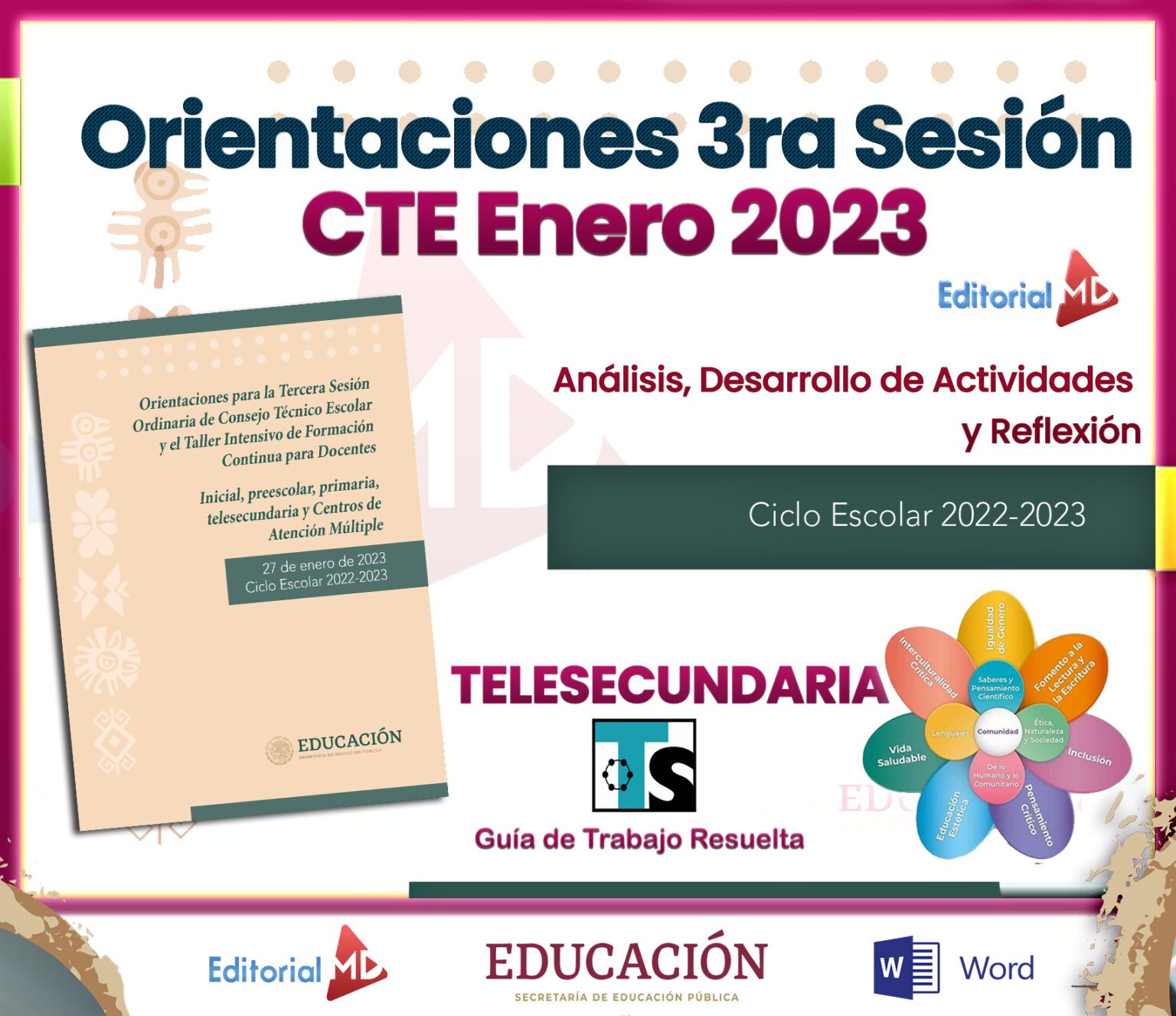 CTE Material Educativo para los Consejos Técnicos Escolares