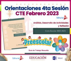 CTE 4ta Preescolar Sesión Febrero 2023