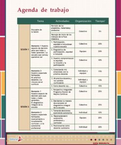 agenda de trabajo cte fase intensiva 20222