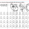 PREESCOLAR 1 CUADERNILLO DE TRABAJO 2026: actividades en español para trazar y colorear con rosa, incluye cerdito, flamenco, mancha de pintura, la palabra 