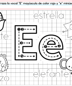 PREESCOLAR 1 CUADERNILLO DE TRABAJO 2026: los niños trazan y colorean la 