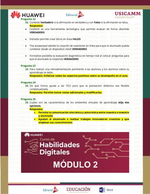 CURSO DE HABILIDADES DIGITALES HUAWEI 2023 EDITORIAL MD page 0019