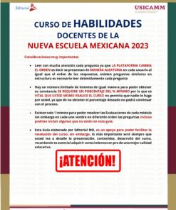 Respuestas Curso de Habilidades Docentes para la Nueva Escuela Mexicana