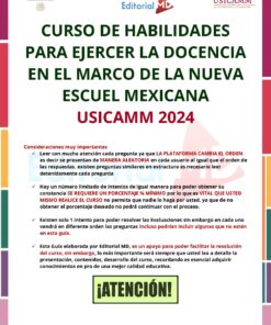 CURSO DE HABILIDADES PARA EJERCER LA DOCENCIA EN EL MARCO DE LA NEM MD 2024 Pagina 1