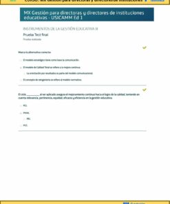 Una página de prueba online titulada 
