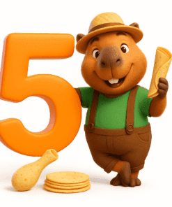 Capibara y tortillas numero cinco