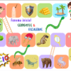 Tablero de serpientes y escaleras para trabajar los fonemas