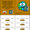 El "Pasaporte de tablas de multiplicar" es una hoja de actividades educativas diseñada para aprender las tablas de multiplicar, que presenta un personaje de dibujos animados de un globo terráqueo con una tarjeta de embarque y sellos de viaje. Incluye espacios para que los estudiantes completen su nombre, grado y maestro mientras se embarcan en el emocionante viaje de dominar las tablas de multiplicar.